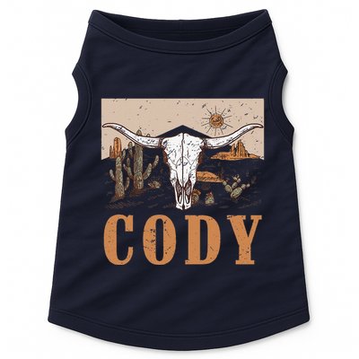 Cody Cowboy Western Style 90s Team Cody Family Pride Doggie Tank