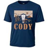 Cody Cowboy Western Style 90s Team Cody Family Pride Cooling Performance Crew T-Shirt