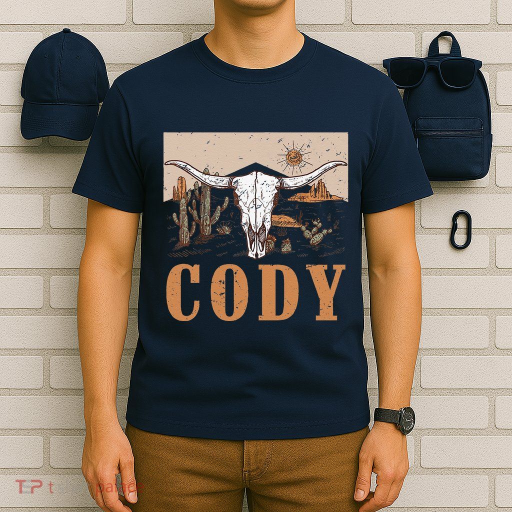 Cody Cowboy Western Style 90s Team Cody Family Pride T-Shirt