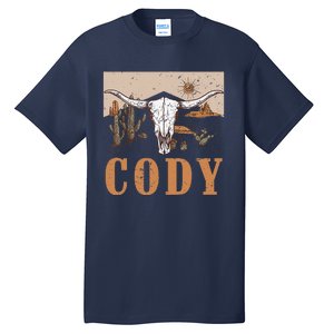 Cody Cowboy Western Style 90s Team Cody Family Pride Tall T-Shirt