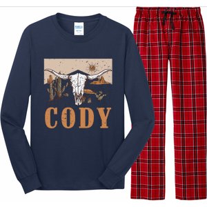 Cody Cowboy Western Style 90s Team Cody Family Pride Long Sleeve Pajama Set