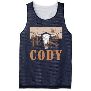 Cody Cowboy Western Style 90s Team Cody Family Pride Mesh Reversible Basketball Jersey Tank