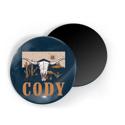 Cody Cowboy Western Style 90s Team Cody Family Pride Magnet