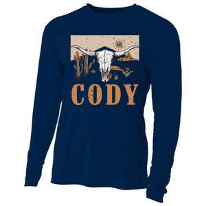 Cody Cowboy Western Style 90s Team Cody Family Pride Cooling Performance Long Sleeve Crew