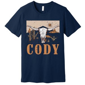 Cody Cowboy Western Style 90s Team Cody Family Pride Premium T-Shirt