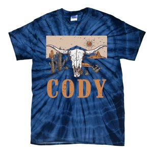 Cody Cowboy Western Style 90s Team Cody Family Pride Tie-Dye T-Shirt