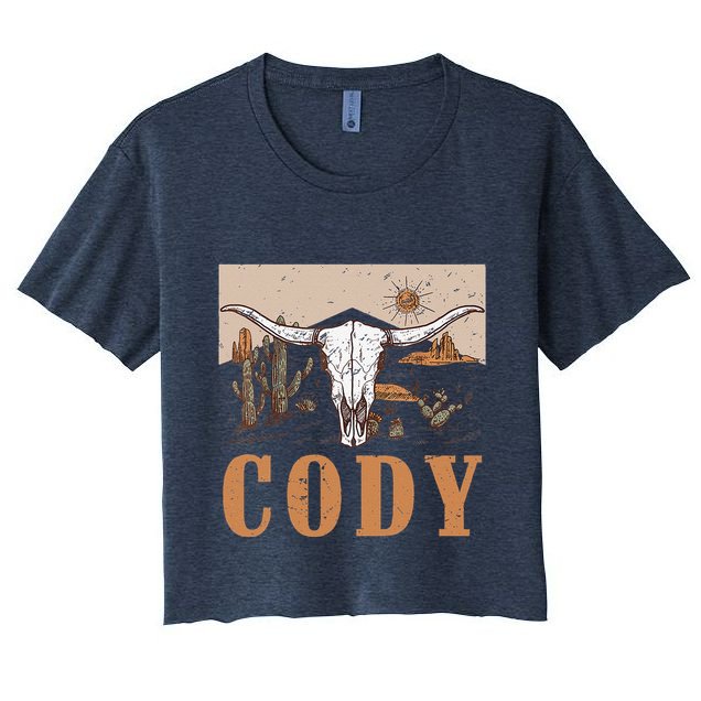 Cody Cowboy Western Style 90s Team Cody Family Pride Crop Top