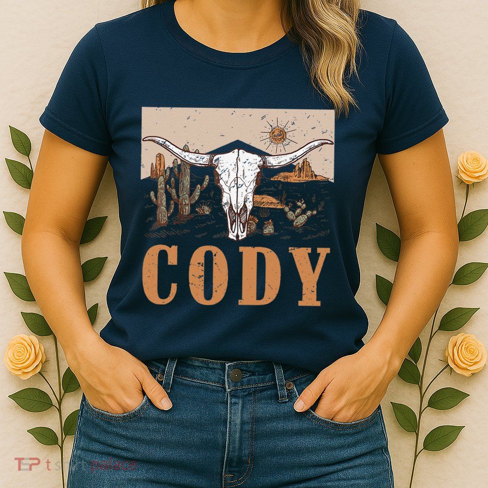 Cody Cowboy Western Style 90s Team Cody Family Pride Womens T-Shirt