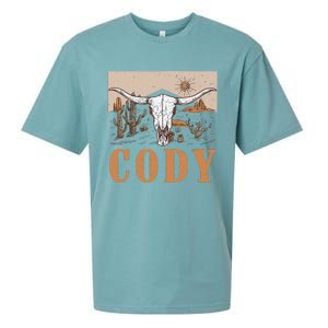 Cody Cowboy Western Style 90s Team Cody Family Pride Sueded Cloud Jersey T-Shirt