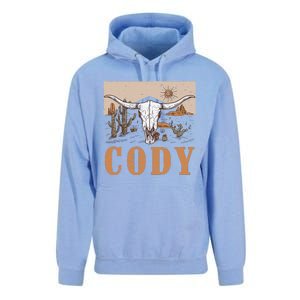 Cody Cowboy Western Style 90s Team Cody Family Pride Unisex Surf Hoodie