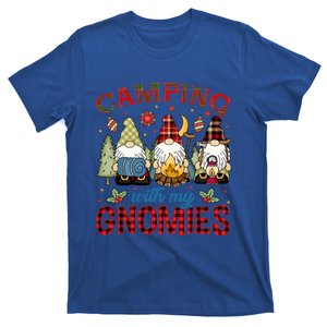 Christmas Camping With My Gnomies Camping Christmas Gift T-Shirt