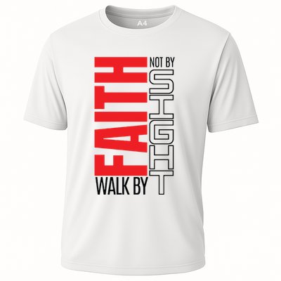 Christian Christian Walk By Faith Not By Sight Performance Shirt