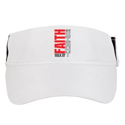 Christian Christian Walk By Faith Not By Sight Adult Drive Performance Visor