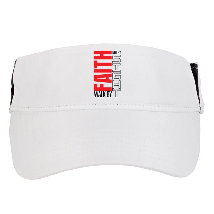 Christian Christian Walk By Faith Not By Sight Adult Drive Performance Visor