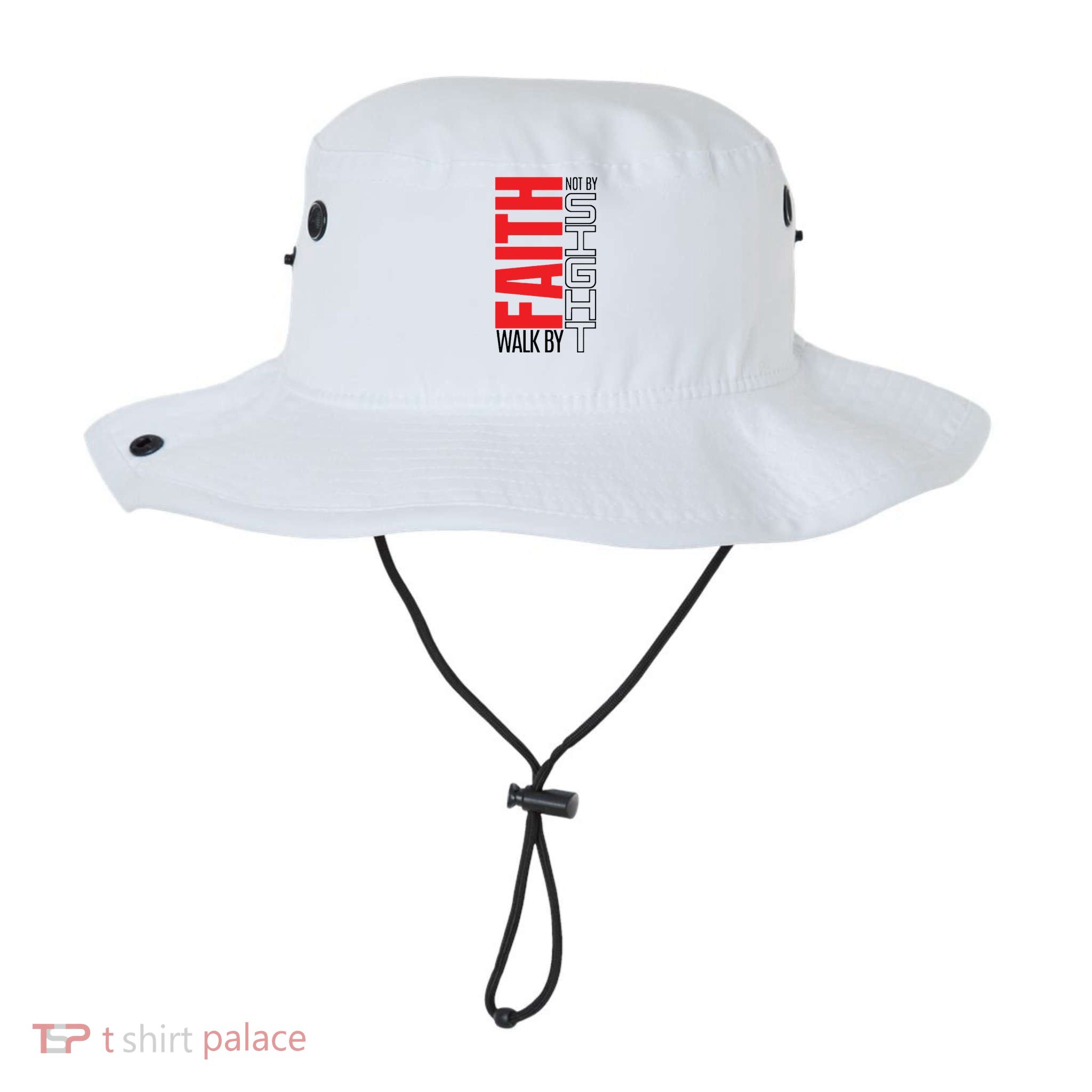 Christian Christian Walk By Faith Not By Sight Bucket Hat
