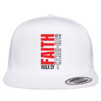 Christian Christian Walk By Faith Not By Sight Flat Bill Trucker Hat