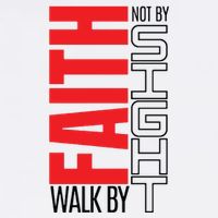 Christian Christian Walk By Faith Not By Sight Tank Top
