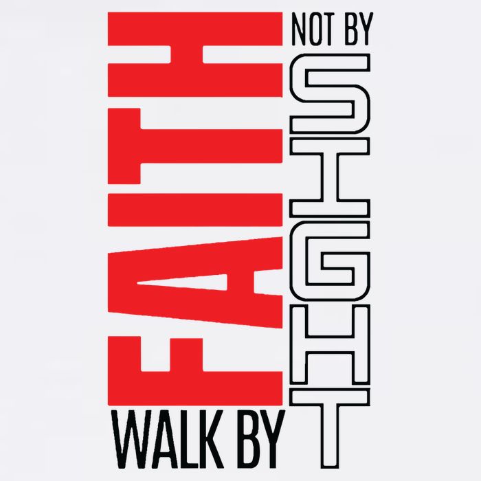 Christian Christian Walk By Faith Not By Sight Tank Top