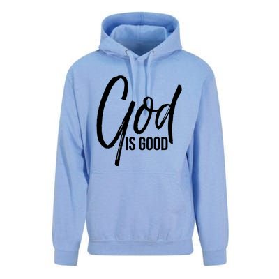 Cute Christian Worship Quote Faith Saying Gift God Is Good Gift Unisex Surf Hoodie