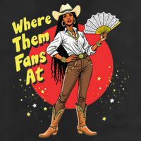 Cowgirls Country Where Them Fans At Melanin Life Women Beanie