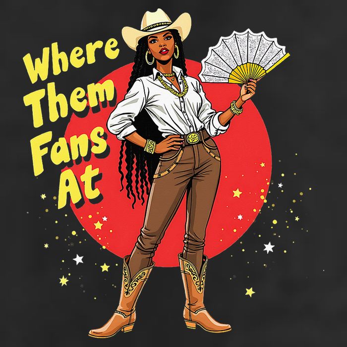Cowgirls Country Where Them Fans At Melanin Life Women Beanie
