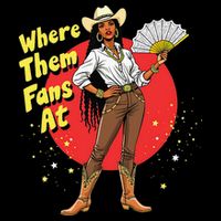 Cowgirls Country Where Them Fans At Melanin Life Women Zip Tote Bag