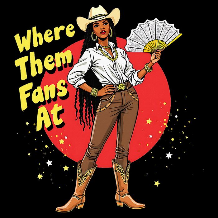 Cowgirls Country Where Them Fans At Melanin Life Women Zip Tote Bag