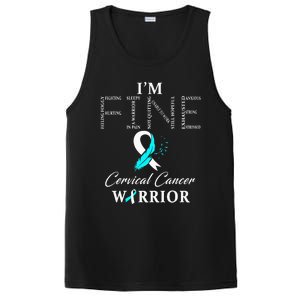 Cervical Cancer Warrior I'm Fine PosiCharge Competitor Tank