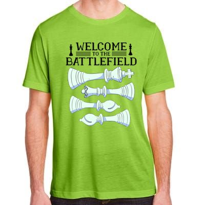 Cool Chess Welcome To The Battlefield Adult ChromaSoft Performance T-Shirt