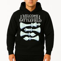 Cool Chess Welcome To The Battlefield Hoodie