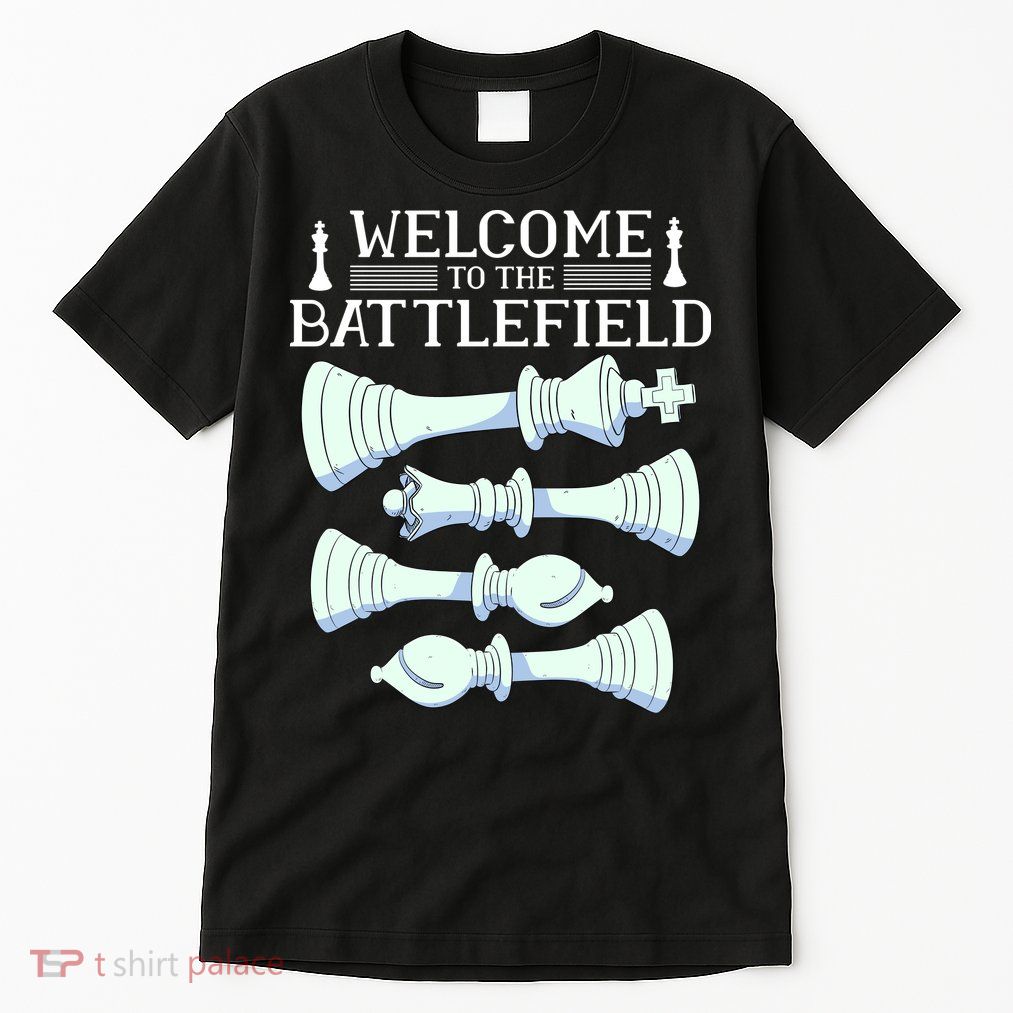 Cool Chess Welcome To The Battlefield Tall T-Shirt