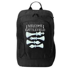 Cool Chess Welcome To The Battlefield City Backpack