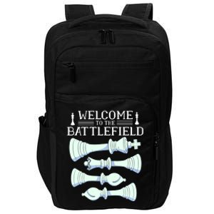 Cool Chess Welcome To The Battlefield Impact Tech Backpack