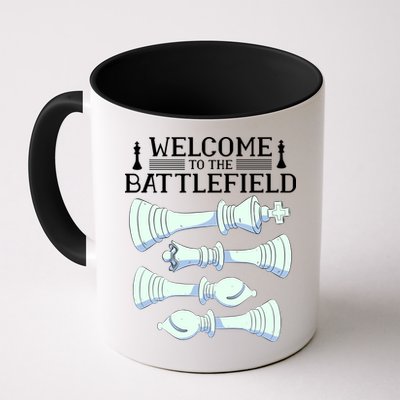 Cool Chess Welcome To The Battlefield Mug