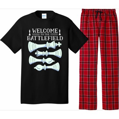 Cool Chess Welcome To The Battlefield Pajama Set