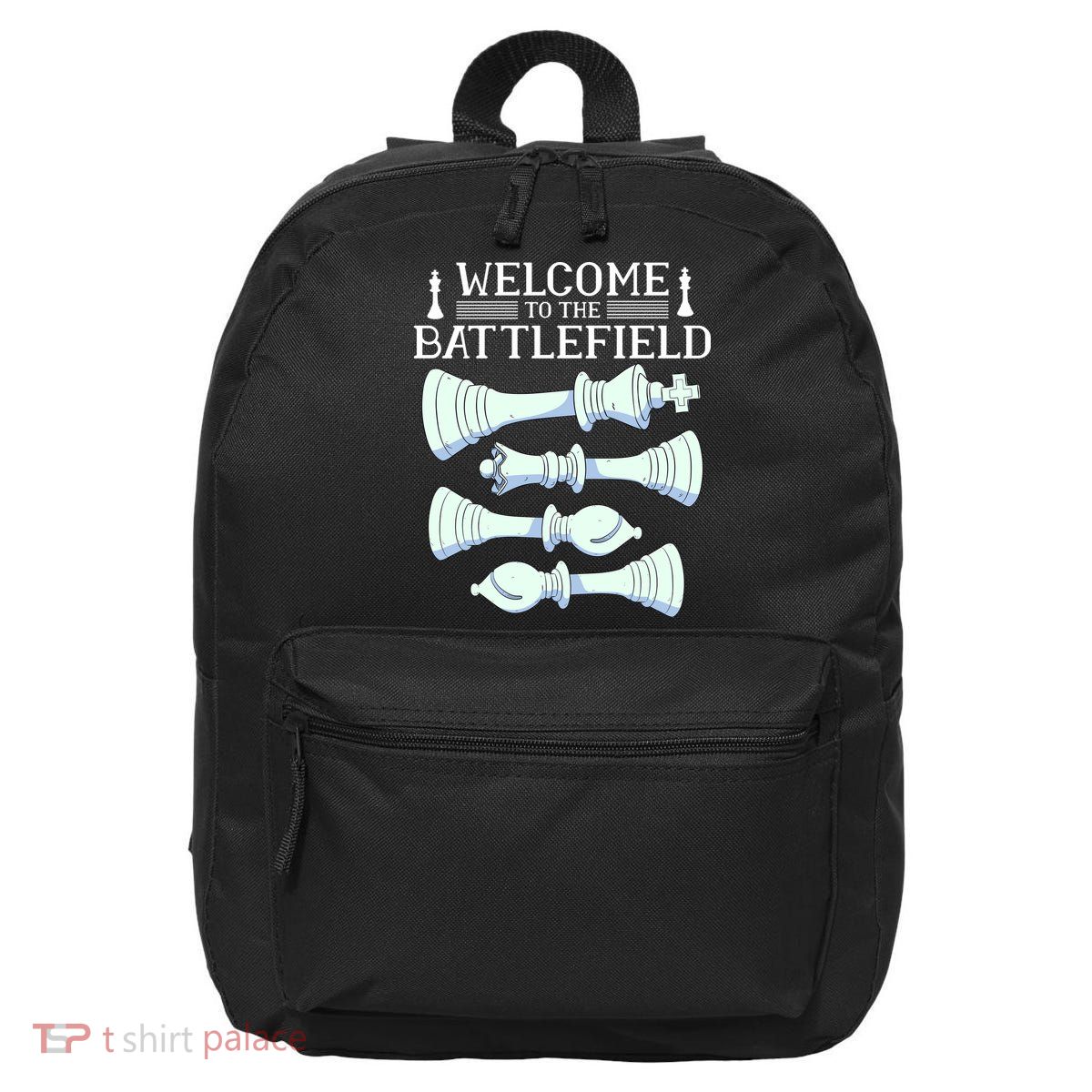 Cool Chess Welcome To The Battlefield 16 in Basic Backpack