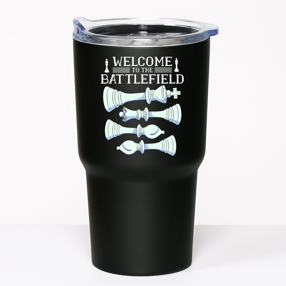Cool Chess Welcome To The Battlefield Tumbler