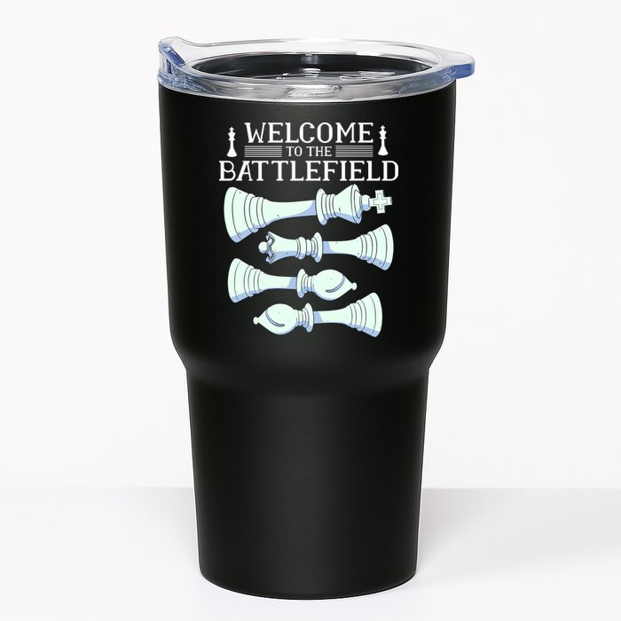 Cool Chess Welcome To The Battlefield Tumbler