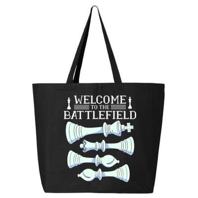 Cool Chess Welcome To The Battlefield 25L Jumbo Tote