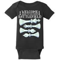 Cool Chess Welcome To The Battlefield Baby Bodysuit