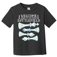 Cool Chess Welcome To The Battlefield Toddler T-Shirt