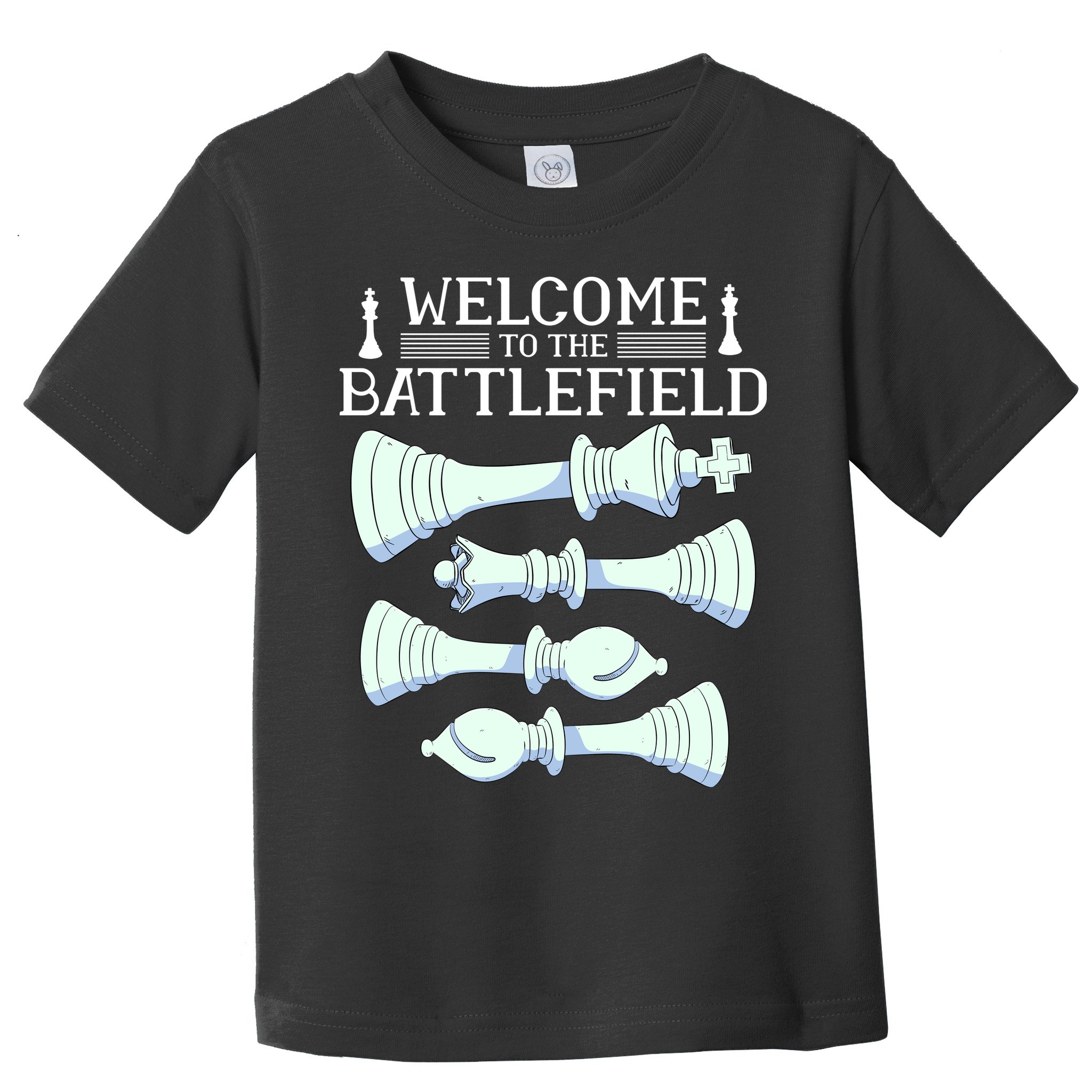 Cool Chess Welcome To The Battlefield Toddler T-Shirt