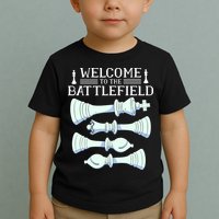Cool Chess Welcome To The Battlefield Toddler T-Shirt