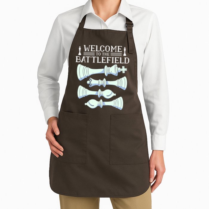 Cool Chess Welcome To The Battlefield Apron