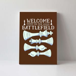 Cool Chess Welcome To The Battlefield Canvas