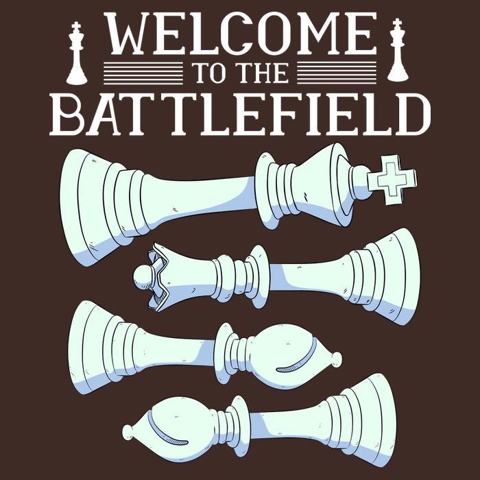 Cool Chess Welcome To The Battlefield Beanie