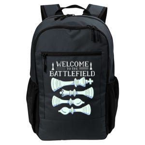 Cool Chess Welcome To The Battlefield Daily Commute Backpack