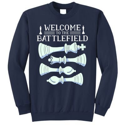 Cool Chess Welcome To The Battlefield Sweatshirt