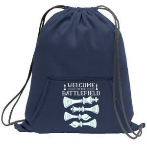 Cool Chess Welcome To The Battlefield Sweatshirt Cinch Pack Bag