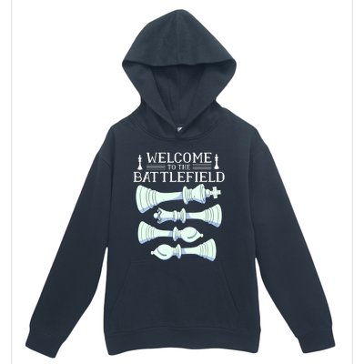 Cool Chess Welcome To The Battlefield Urban Pullover Hoodie